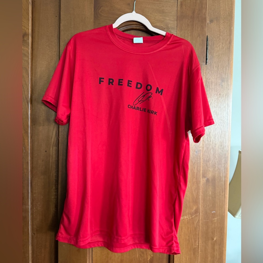 Freedom Red Short Sleeve Tee